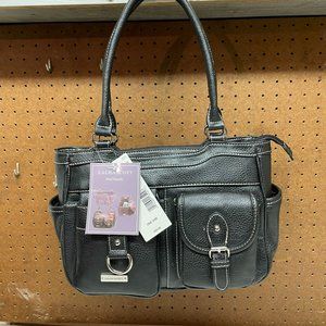 Laura Scott Faux-Leather Sierra purse